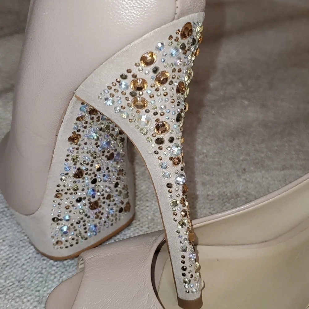ALDO crystal embellished HEELS